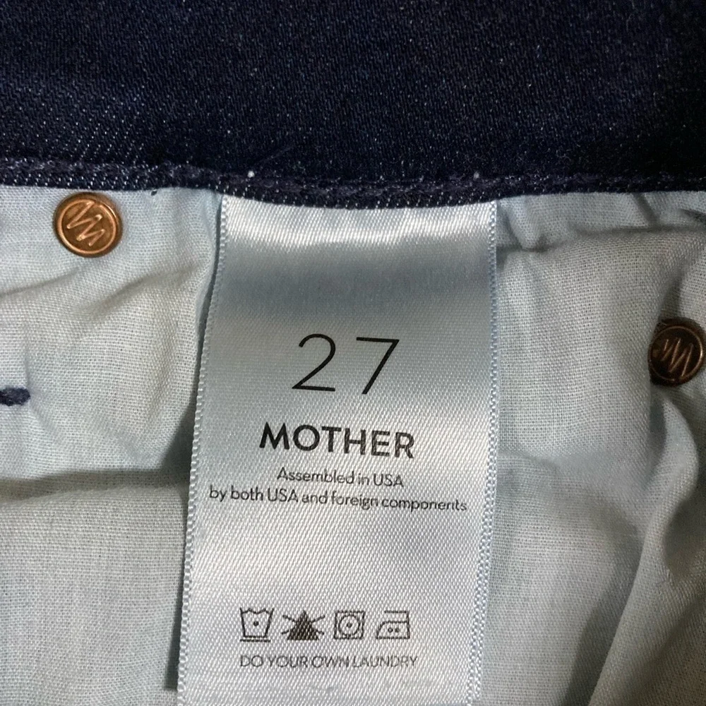 Mother The Mid Rise Dazzler Ankle in Now or Never Wash - Picture 10 of 16